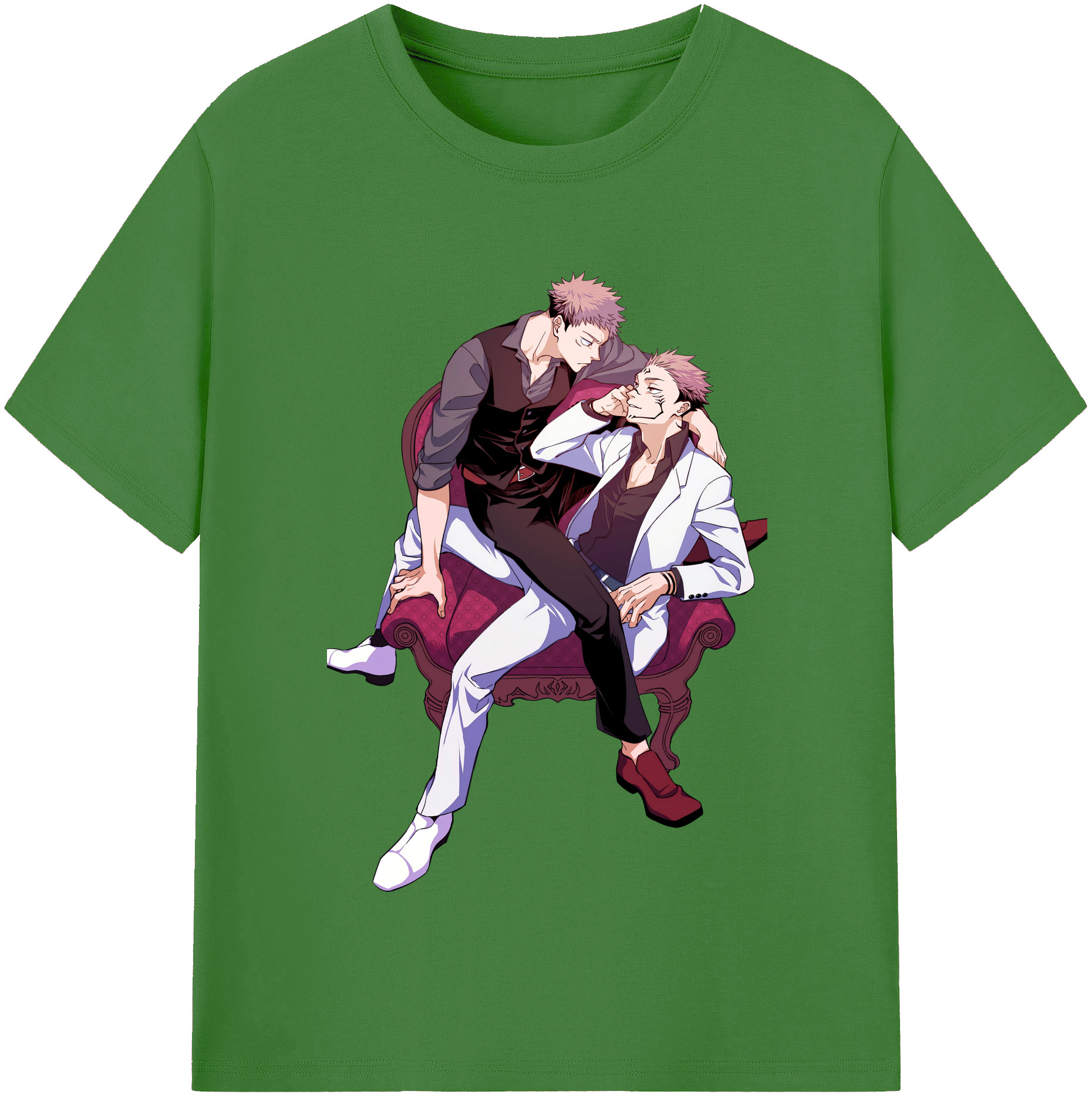（画像用） 呪術廻戦 Jujutsu Kaisen レディースカジュアルプリントTシャツ（綿100％）